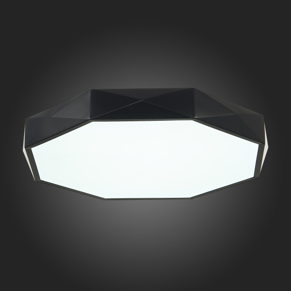 SLE200842-01 Светильник потолочный Черный/Белый LED 1*45W 3000K/4000K/6000K RONDO, изображение 11