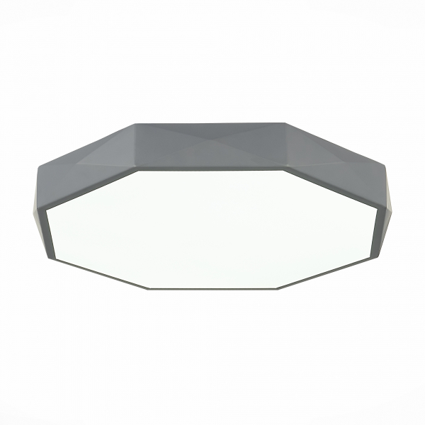 SLE200872-01 Светильник потолочный Серый/Белый LED 1*45W 3000K/4000K/6000K RONDO, изображение 3
