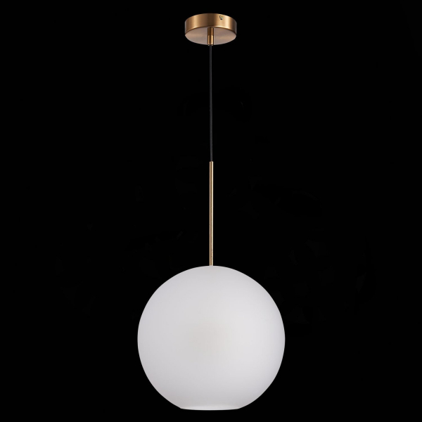 SL1133.523.01 Светильник подвесной ST-Luce Латунь/Белый E27 1*40W BOPONE, изображение 5