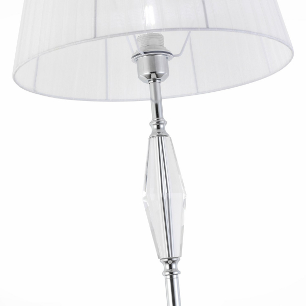 SL1756.105.01 Торшер ST-Luce Хром/Светло-серый E14 1*40W (из 2-х коробок) BELLO, изображение 3