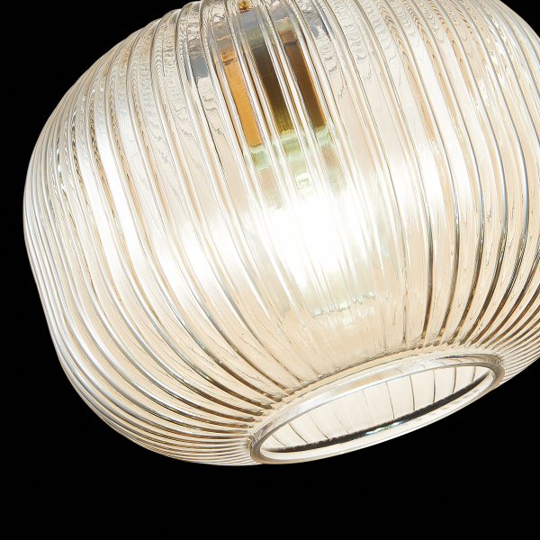 SL1154.313.01 Подвес ST-Luce Латунь/Коньячный E27 1*60W GRAN, изображение 6