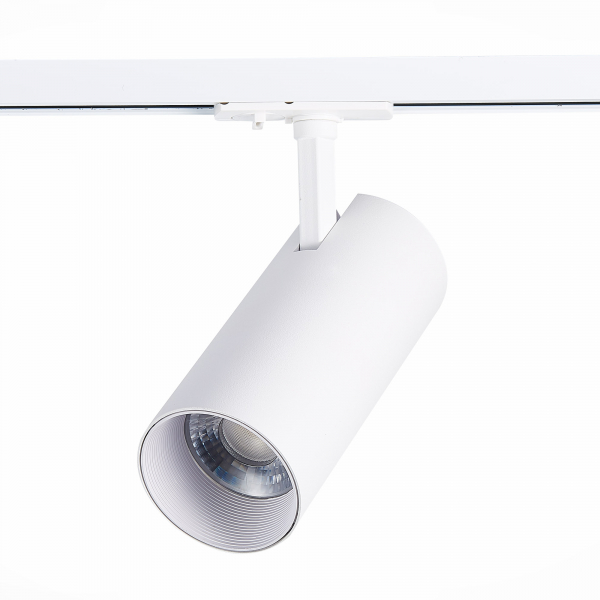 ST350.536.30.24 Св-к трек. Белый LED 1*30W 3000K 2 700Lm Ra?80 24° IP20 L177xW77xH204 100-240V Однофазная трековая система, изображение 2