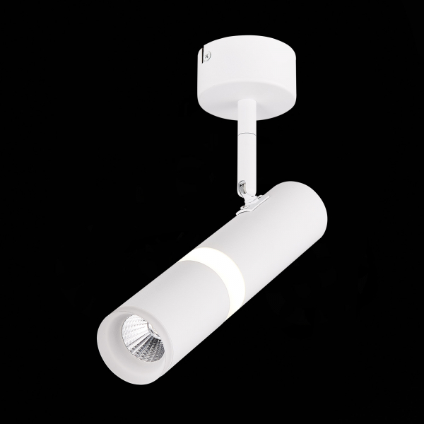 ST106.542.08 Светильник потолочный Белый LED 1*8W 4000K 624Lm Ra&gt;80 D70xH165 170-240V Накладные светильники, изображение 8