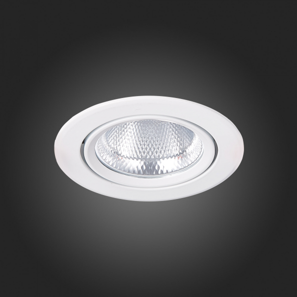 ST211.538.15.24 Св-к встр. Белый LED 1*15W 3000K 1 125Lm Ra80 24° IP20 D109xH65 220-240V Встраиваемые светильники, изображение 12