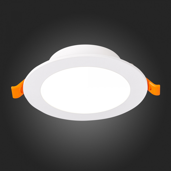ST210.538.12 Св-к встр. Белый LED 1*12W 3000K 900Lm Ra80 110° IP20 D120xH30 220-240V Встраиваемые светильники, изображение 9