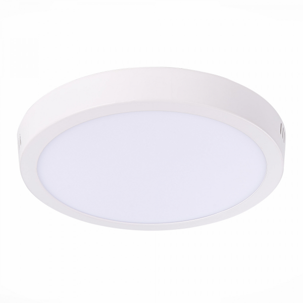 ST112.542.18 Светильник настенно-потолочный Белый LED 1*18W 4000K 1 365Lm Ra80 120° IP20 D210xH28 90-265V Накладные светильники, изображение 2
