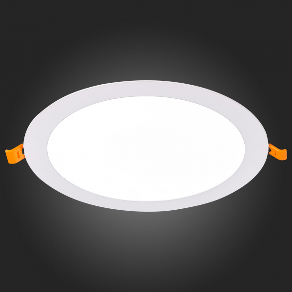 ST209.548.18 Св-к встр. Белый LED 1*18W 4000K 1 350Lm Ra80 110° IP20 D225xH8 90-265V Встраиваемые светильники, изображение 9