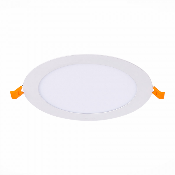ST209.538.12 Св-к встр. Белый LED 1*12W 3000K 816Lm Ra80 110° IP20 D170xH8 90-265V Встраиваемые светильники, изображение 2