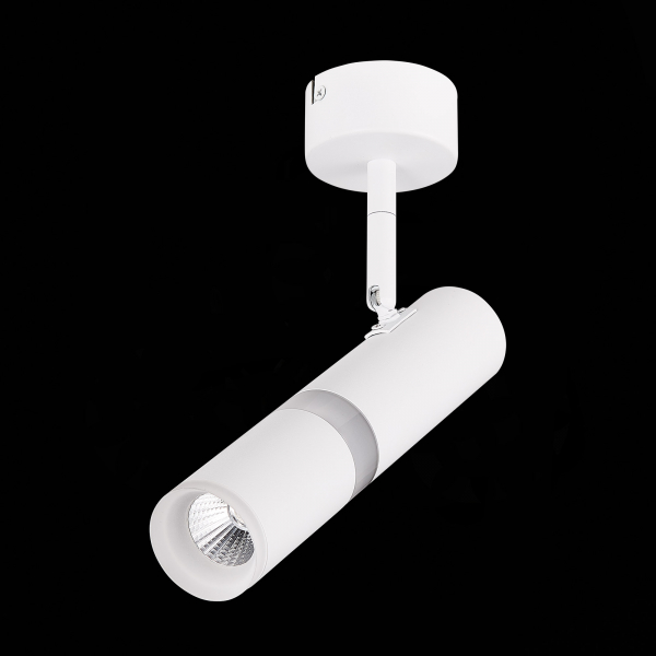 ST106.542.08 Светильник потолочный Белый LED 1*8W 4000K 624Lm Ra&gt;80 D70xH165 170-240V Накладные светильники, изображение 6