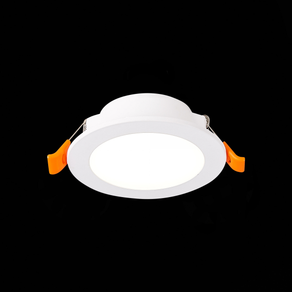 ST210.538.06 Св-к встр. Белый LED 1*6W 3000K 480Lm Ra80 110° IP20 D90xH30 220-240V Встраиваемые светильники, изображение 4