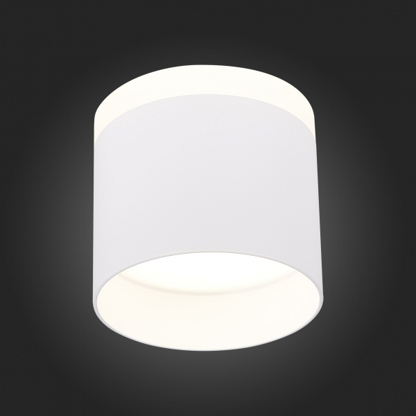 ST102.542.12 Светильник потолочный Белый LED 1*12W 4000K 936Lm Ra&gt;80 120° IP20 D100xH90 170-240V Накладные светильники, изображение 5