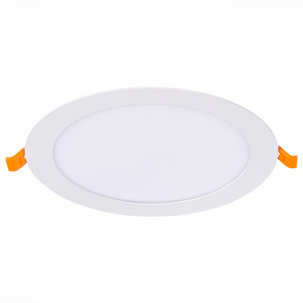 ST209.538.15 Св-к встр. Белый LED 1*15W 3000K 1 020Lm Ra80 110° IP20 D190xH8 90-265V Встраиваемые светильники, изображение 2