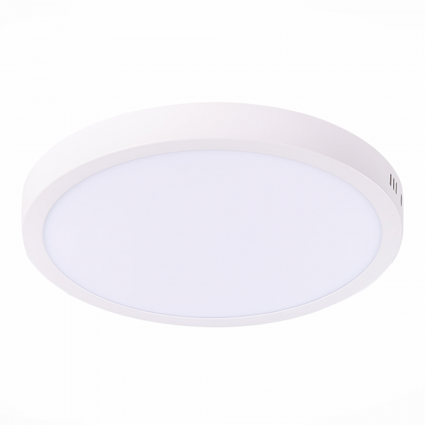 ST112.542.24 Светильник настенно-потолочный Белый LED 1*24W 4000K 1 935Lm Ra80 120° IP20 D288xH28 90-265V Накладные светильники, изображение 2