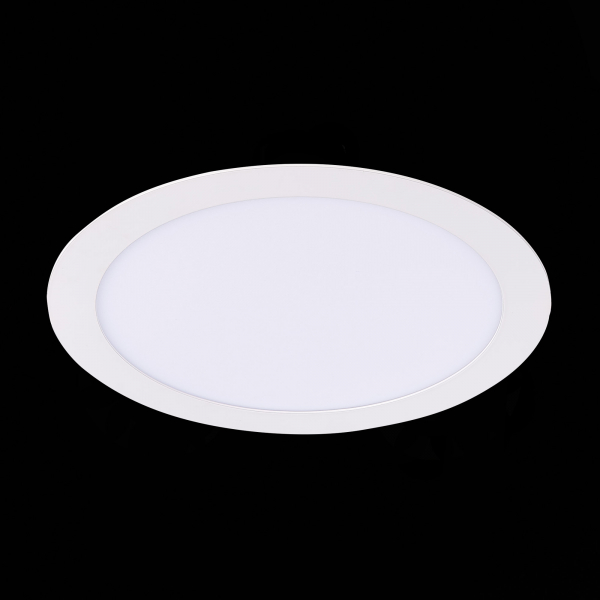 ST209.548.18 Св-к встр. Белый LED 1*18W 4000K 1 350Lm Ra80 110° IP20 D225xH8 90-265V Встраиваемые светильники, изображение 8
