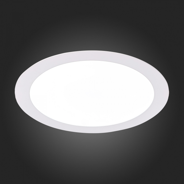 ST209.548.18 Св-к встр. Белый LED 1*18W 4000K 1 350Lm Ra80 110° IP20 D225xH8 90-265V Встраиваемые светильники, изображение 11