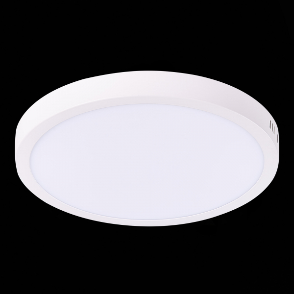 ST112.542.24 Светильник настенно-потолочный Белый LED 1*24W 4000K 1 935Lm Ra80 120° IP20 D288xH28 90-265V Накладные светильники, изображение 4
