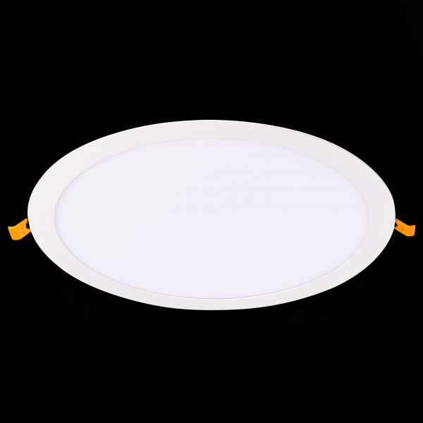 ST209.538.24 Св-к встр. Белый LED 1*24W 3000K 1 728Lm Ra80 110° IP20 D300xH8 90-265V Встраиваемые светильники, изображение 4