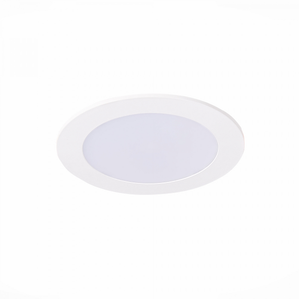 ST209.538.09 Св-к встр. Белый LED 1*9W 3000K 585Lm Ra80 110° IP20 D145xH8 90-265V Встраиваемые светильники, изображение 4