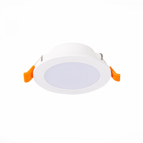 ST212.508.05 Св-к встр. Белый LED 1*5W 3000K/4000K/6000K 375Lm Ra80 110° IP20 D92xH30 220-240V Встраиваемые светильники, изображение 2