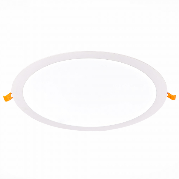 ST209.538.24 Св-к встр. Белый LED 1*24W 3000K 1 728Lm Ra80 110° IP20 D300xH8 90-265V Встраиваемые светильники