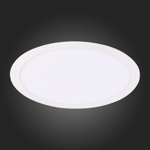ST209.548.24 Св-к встр. Белый LED 1*24W 4000K 1 848Lm Ra80 110° IP20 D300xH8 90-265V Встраиваемые светильники, изображение 12