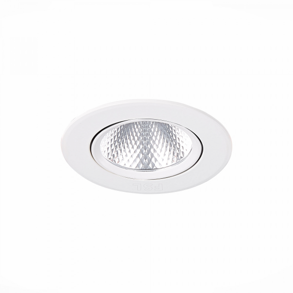 ST211.548.06.24 Св-к встр. Белый LED 1*6W 4000K 480Lm Ra80 24° IP20 D86xH50 220-240V Встраиваемые светильники, изображение 4