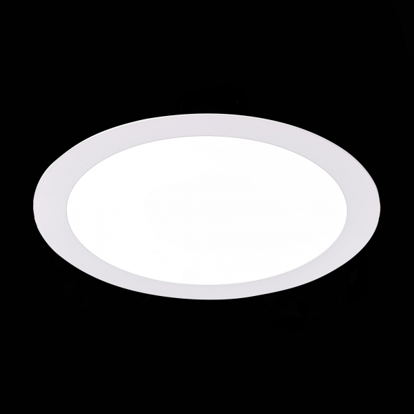 ST209.548.18 Св-к встр. Белый LED 1*18W 4000K 1 350Lm Ra80 110° IP20 D225xH8 90-265V Встраиваемые светильники, изображение 7