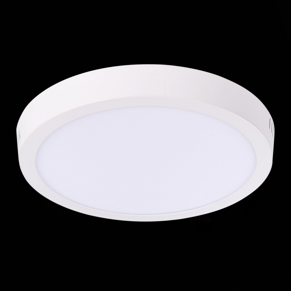 ST112.542.18 Светильник настенно-потолочный Белый LED 1*18W 4000K 1 365Lm Ra80 120° IP20 D210xH28 90-265V Накладные светильники, изображение 4