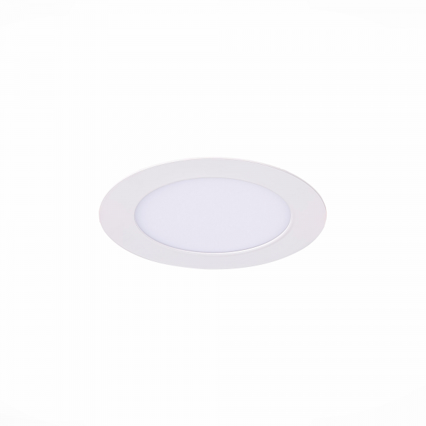ST210.548.06 Св-к встр. Белый LED 1*6W 4000K 480Lm Ra80 110° IP20 D90xH30 220-240V Встраиваемые светильники, изображение 4