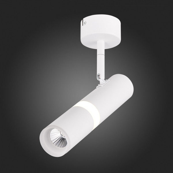 ST106.542.08 Светильник потолочный Белый LED 1*8W 4000K 624Lm Ra&gt;80 D70xH165 170-240V Накладные светильники, изображение 12