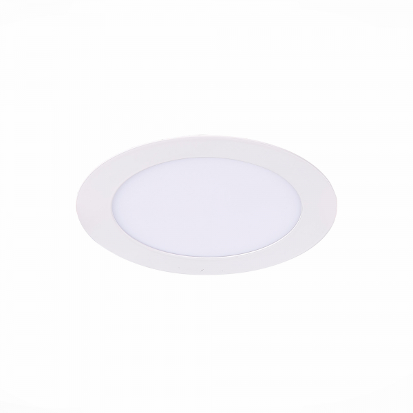 ST210.548.08 Св-к встр. Белый LED 1*8W 4000K 640Lm Ra80 110° IP20 D120xH30 220-240V Встраиваемые светильники, изображение 4