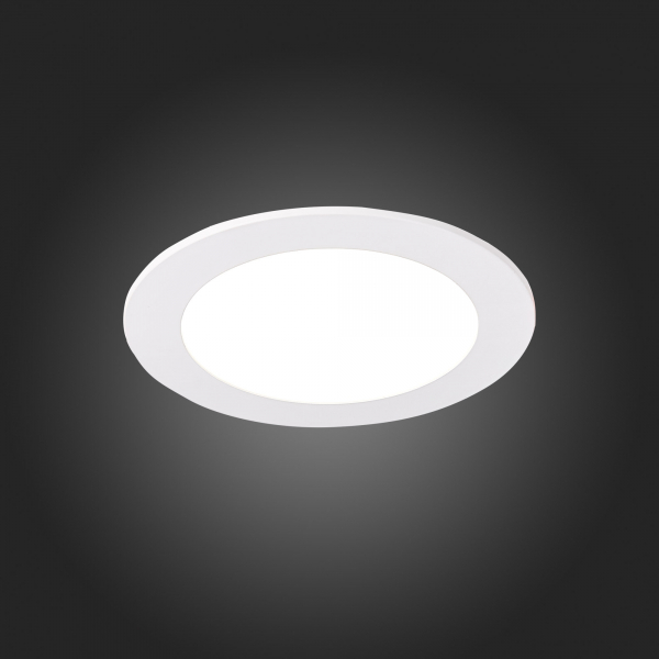 ST209.538.09 Св-к встр. Белый LED 1*9W 3000K 585Lm Ra80 110° IP20 D145xH8 90-265V Встраиваемые светильники, изображение 11