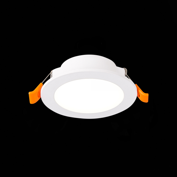 ST210.548.06 Св-к встр. Белый LED 1*6W 4000K 480Lm Ra80 110° IP20 D90xH30 220-240V Встраиваемые светильники, изображение 5