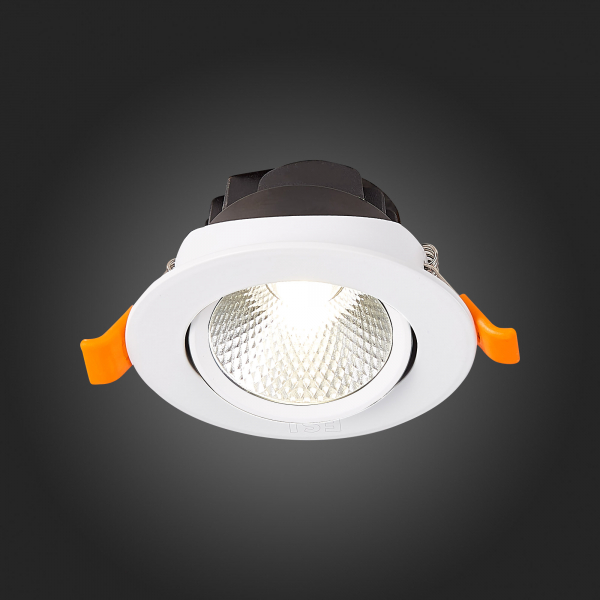 ST211.548.06.24 Св-к встр. Белый LED 1*6W 4000K 480Lm Ra80 24° IP20 D86xH50 220-240V Встраиваемые светильники, изображение 9
