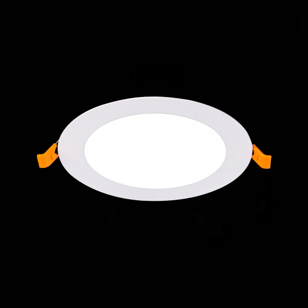 ST209.538.09 Св-к встр. Белый LED 1*9W 3000K 585Lm Ra80 110° IP20 D145xH8 90-265V Встраиваемые светильники, изображение 5