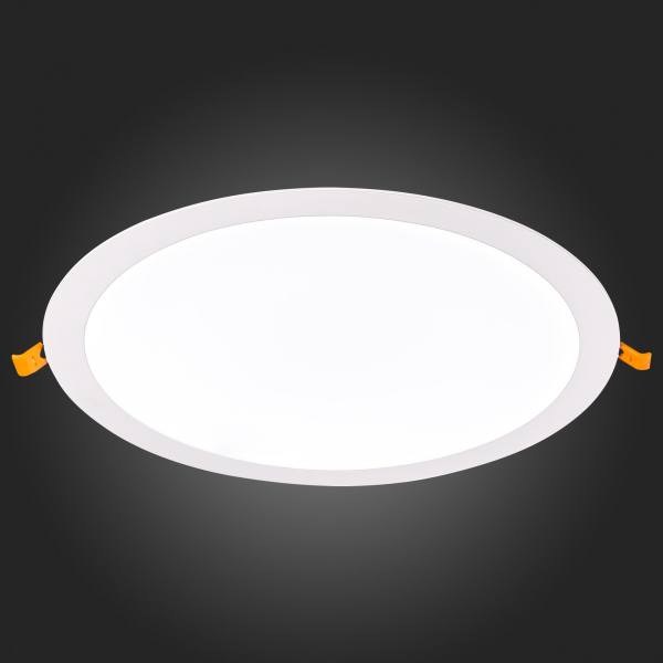 ST209.538.24 Св-к встр. Белый LED 1*24W 3000K 1 728Lm Ra80 110° IP20 D300xH8 90-265V Встраиваемые светильники, изображение 5