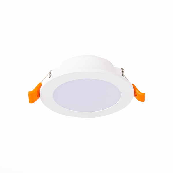 ST210.538.06 Св-к встр. Белый LED 1*6W 3000K 480Lm Ra80 110° IP20 D90xH30 220-240V Встраиваемые светильники, изображение 2