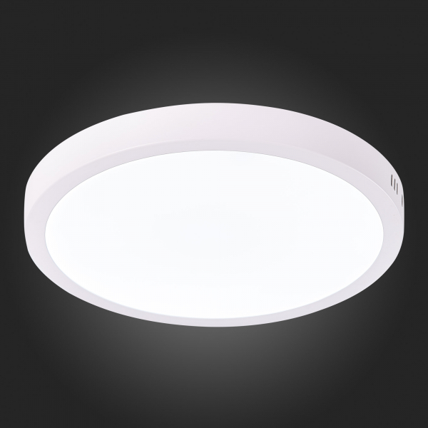 ST112.542.24 Светильник настенно-потолочный Белый LED 1*24W 4000K 1 935Lm Ra80 120° IP20 D288xH28 90-265V Накладные светильники, изображение 5