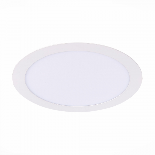 ST209.548.18 Св-к встр. Белый LED 1*18W 4000K 1 350Lm Ra80 110° IP20 D225xH8 90-265V Встраиваемые светильники, изображение 4