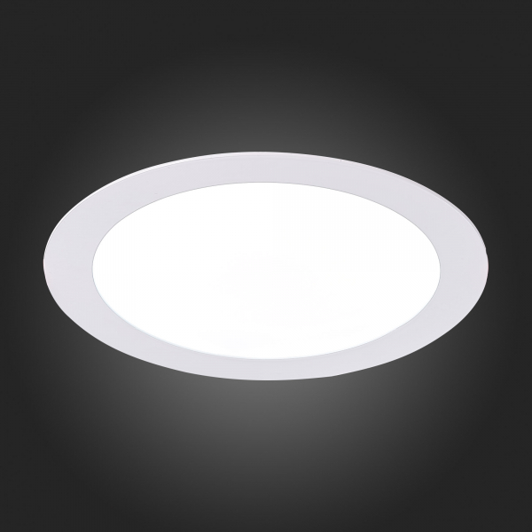 ST209.548.15 Св-к встр. Белый LED 1*15W 4000K 1 080Lm Ra80 110° IP20 D190xH8 90-265V Встраиваемые светильники, изображение 11