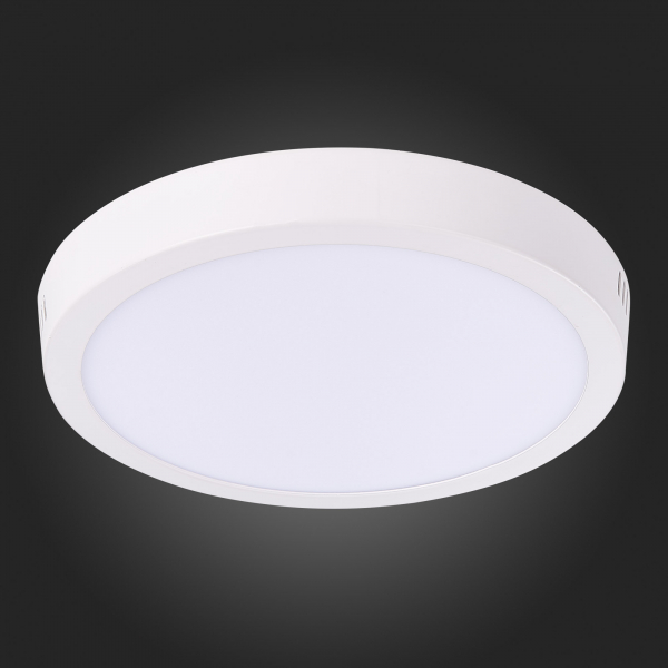 ST112.542.18 Светильник настенно-потолочный Белый LED 1*18W 4000K 1 365Lm Ra80 120° IP20 D210xH28 90-265V Накладные светильники, изображение 6