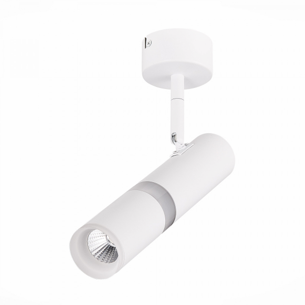 ST106.542.08 Светильник потолочный Белый LED 1*8W 4000K 624Lm Ra&gt;80 D70xH165 170-240V Накладные светильники, изображение 2