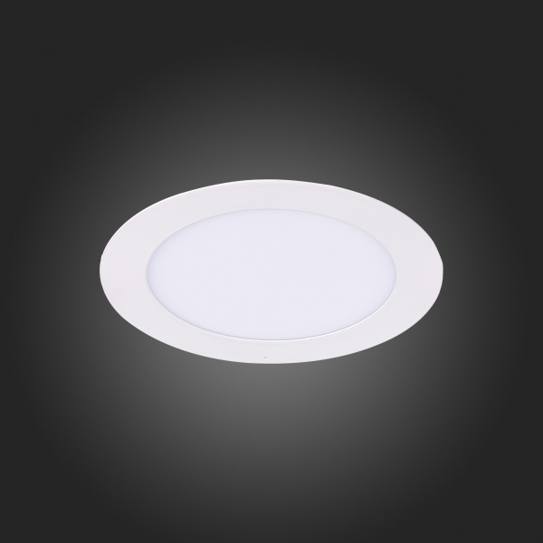 ST210.538.08 Св-к встр. Белый LED 1*8W 3000K 640Lm Ra80 110° IP20 D120xH30 220-240V Встраиваемые светильники, изображение 12