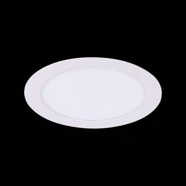 ST209.538.12 Св-к встр. Белый LED 1*12W 3000K 816Lm Ra80 110° IP20 D170xH8 90-265V Встраиваемые светильники, изображение 8
