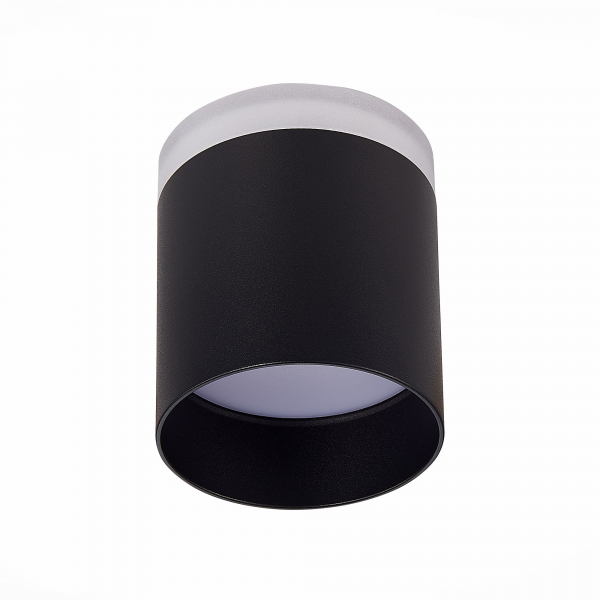 ST102.442.12 Светильник потолочный Черный LED 1*12W 4000K 936Lm Ra&gt;80 120° IP20 D100xH90 170-240V Накладные светильники, изображение 2