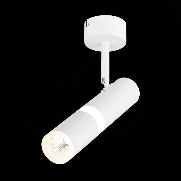 ST106.542.08 Светильник потолочный Белый LED 1*8W 4000K 624Lm Ra&gt;80 D70xH165 170-240V Накладные светильники, изображение 5