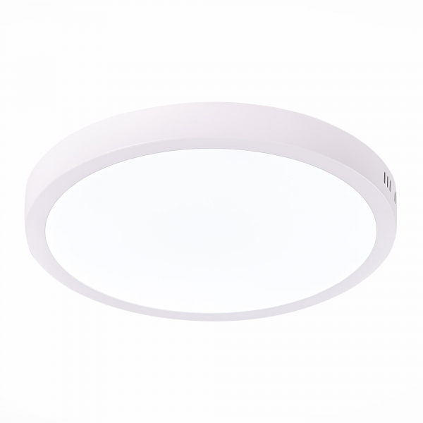 ST112.532.24 Светильник настенно-потолочный Белый LED 1*24W 3000K 1 735Lm Ra80 120° IP20 D288xH28 90-265V Накладные светильники
