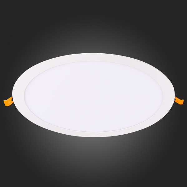 ST209.538.24 Св-к встр. Белый LED 1*24W 3000K 1 728Lm Ra80 110° IP20 D300xH8 90-265V Встраиваемые светильники, изображение 6