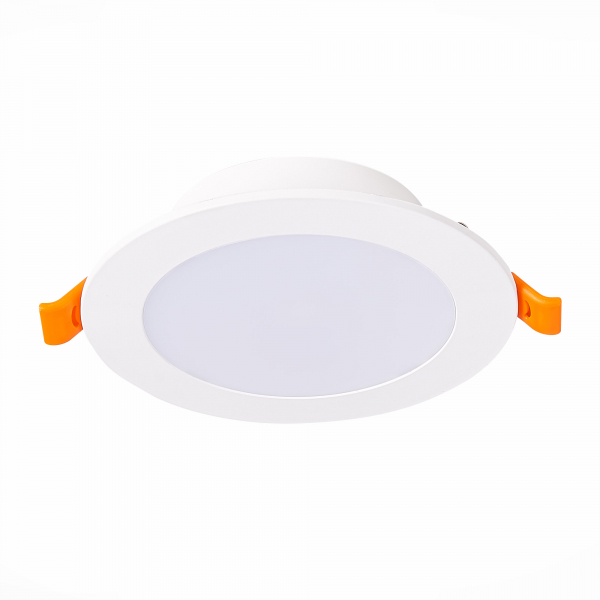ST210.538.12 Св-к встр. Белый LED 1*12W 3000K 900Lm Ra80 110° IP20 D120xH30 220-240V Встраиваемые светильники, изображение 2