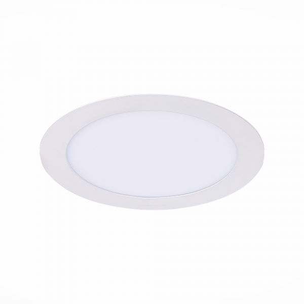 ST210.538.12 Св-к встр. Белый LED 1*12W 3000K 900Lm Ra80 110° IP20 D120xH30 220-240V Встраиваемые светильники, изображение 4